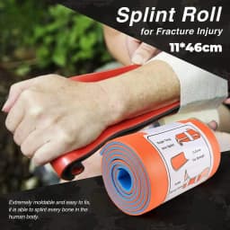 Medical Splint Roll Aluminium Emergency Survival First Aid Fracture Fixed For Neck Leg Arm Braces & Supports Pet Rescue Splint