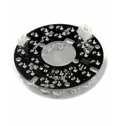 90 degrees CCTV Accessories infrared light 24 Grain IR LED board for Surveillance cameras night vision diameter 44mm
