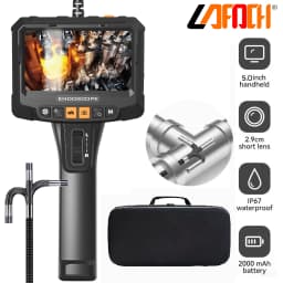 360 ° Rotating Dual-Lens Endoscope, 3.9MM 5-Inch IPS Endoscope Inspection Camera, Automotive Mechanical Industrial Endoscope