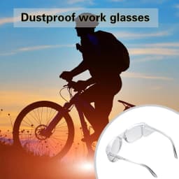 Clear Vented Safety Glasses for Work Eye Protection Anti Lab Fog Glasses Dust-proof Industrial Safety Lenses Security Protection