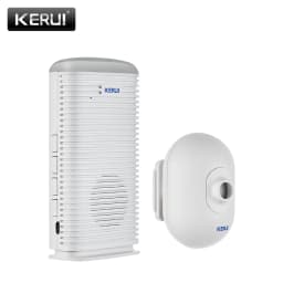 KERUI DW9 Driveway Garage Alarm Wireless Welcome Burglar Passage Detector Outdoor PIR Motion Sensor Alarm Security Protection