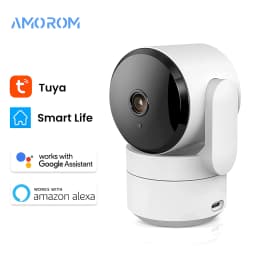 Tuya 1080P Wifi Camera Indoor 360 PTZ Pet Baby Monitor IR Night Vision Ai Detect P2P Surveillance IP Cameras with Google Alexa