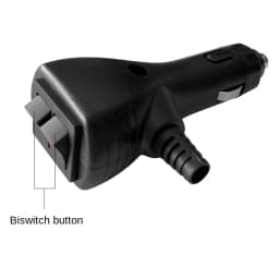 12V 24V Heavy Duty Car Cigarette Lighter Plug with Momentary and ON OFF ON Switch
