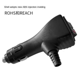12V 24V Heavy Duty Car Cigarette Lighter Plug with Momentary and ON OFF ON Switch