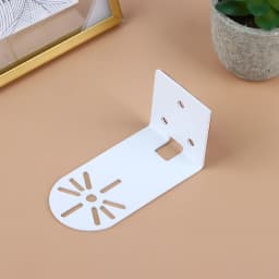 1Pc L Shape Nail Free Wall Mount Camera Iron Bracket with Glue Base PTZ Version Camera Surveillance Bracket for Huawei Xiaomi