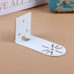 1Pc L Shape Nail Free Wall Mount Camera Iron Bracket with Glue Base PTZ Version Camera Surveillance Bracket for Huawei Xiaomi