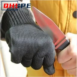 1-5Pair Stainless Steel Wire Cut Resistant Safety Gloves Anti-Cutting Protective Handwear for Enhanced Durability And Grip