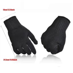 1-5Pair Stainless Steel Wire Cut Resistant Safety Gloves Anti-Cutting Protective Handwear for Enhanced Durability And Grip