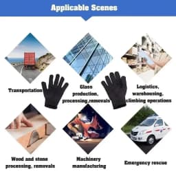 1-5Pair Stainless Steel Wire Cut Resistant Safety Gloves Anti-Cutting Protective Handwear for Enhanced Durability And Grip