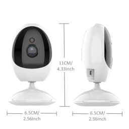 ICSEE Fisheye Camera 180 Degree Wide Angle 1.44mm Len Night Vision 1080P Home Security VR Wifi Smart AI Panoramic Camera