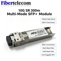 10G SFP+ Duplex LC SFP Module Multi-Mode 850nm 300m SFP-10G-SR for Cisco/Mikrotik/Huawei Switch Full Compatible
