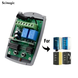 For VARIO MARS OCEAN MARTE VARIO P215 NEO TWIN Garage Remote Control Receiver 12V-24V 433MHz Rolling Code Receiver