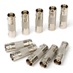 5/10pcs solderless female cctv BNC connector BNC injector for cctv system CCTV Camera Accessories