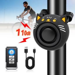 Extractme Bike Alarm Wireless Waterproof Bicycle Alarm Security-protection Alarm Security System USB Charging Remote Control