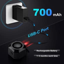 Extractme Bike Alarm Wireless Waterproof Bicycle Alarm Security-protection Alarm Security System USB Charging Remote Control