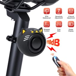 Extractme Bike Alarm Wireless Waterproof Bicycle Alarm Security-protection Alarm Security System USB Charging Remote Control