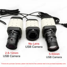 30fps 4K 8MP USB Camera 2K F5253 Sensor Full HD Usb WebCam OTG UVC Plug and Play With No Lens/2.8-12mm/5-50mm Varifocal Zoom