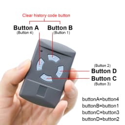HSM4 868 HSM2 868mhz 868.35MHz Garage Door Remote Control Gate Key Fob