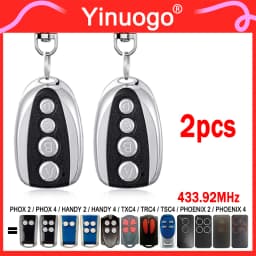For 433.92MHz PHOX2-433 PHOX4-433 PHOX PHOENIX2 PHOENIX4 TXC4 TRC4 TSC4 HANDY2 HANDY4 Garage Door / Gate Remote Control