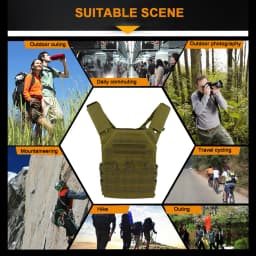 New Tactical Vest JPC Quick Release Buckle Triple Magazine Pouch Hunting Carrier Airsoft Accessory MOLLE Army CS Game Vest Gear