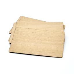 Hotel RFID Access Control NFC Wooden Cards 13.56MHz NFC215 Chip Eco-Friendly Material Wholesale Custom Logo NFC Wooden Tag Card