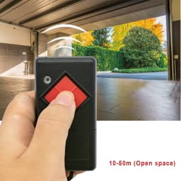 Hand-held Transmitter MAHS40-01 MAHS40-04 40.685 mhz Garage Door Remote Control Compatible For Red Key 40mhz