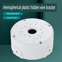 Universal Security Camera Junction Box Mounting Bracket Plastic Rainproof Junction Box Mounting Bracket