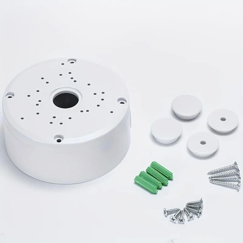 Universal Security Camera Junction Box Mounting Bracket Plastic Rainproof Junction Box Mounting Bracket
