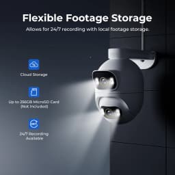 IMILAB EC6 Dual Pro 10MP Security WiFi Camera With Colour Night Vision Smart Human Detection&Tracking Compatible with MiHome App