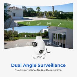 IMILAB EC6 Dual Pro 10MP Security WiFi Camera With Colour Night Vision Smart Human Detection&Tracking Compatible with MiHome App