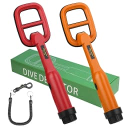 TC-120 Metal Finder Metal Detector Hand Held Pulse Pinpointer Induction Diving Treasure Waterproof Metal Detector