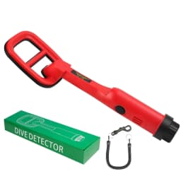 TC-120 Metal Finder Metal Detector Hand Held Pulse Pinpointer Induction Diving Treasure Waterproof Metal Detector