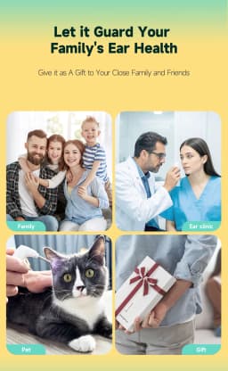 Ear Clearing Scope 3.9mm 1080P HD Wireless Otoscope Ear Camera Wax Removal Tools With 6LEDs for Homecare Support Android IOS