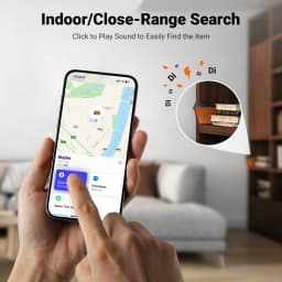 UGREEN Wallet Finder, Smart Bluetooth Tracker Card and Item Locator for Luggage Tags Passports with Apple Find My App (Only iOS)