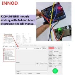 R200 Chip Micro Reader Long Range RFID UHF Module Writer Raspberry Pi TTL UART Interface Micro USB 1 Port RFID Reader Module