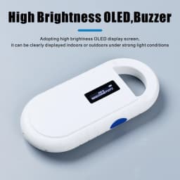 Bluetooth Pet Id Scanner 134.2Khz Chip Transponder FDX-B ISO11784/5 Animal ID USB Dog Cat Horse Handheld Microchip Reader
