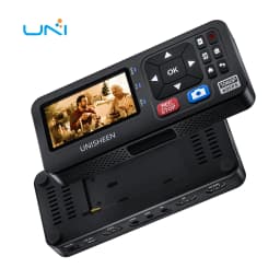 UNISHEEN 1080p Mini Video Record Device StandAlone Camera RCA HDMI VGA YPbPr Analog Screen Capture Box VHS Card Battery Socket