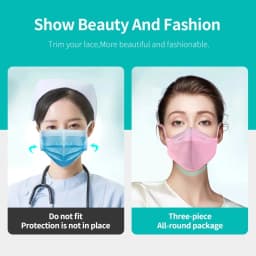 KN95 FFP2 CE 15 Color Wholesale Fish Mask Hygienic Mascarillas Protective Respirator Anti-Fog Adult FPP2 Reusable Masques