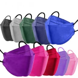 KN95 FFP2 CE 15 Color Wholesale Fish Mask Hygienic Mascarillas Protective Respirator Anti-Fog Adult FPP2 Reusable Masques