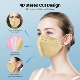 KN95 FFP2 CE 15 Color Wholesale Fish Mask Hygienic Mascarillas Protective Respirator Anti-Fog Adult FPP2 Reusable Masques