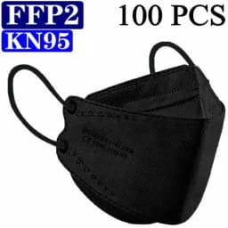 KN95 FFP2 CE 15 Color Wholesale Fish Mask Hygienic Mascarillas Protective Respirator Anti-Fog Adult FPP2 Reusable Masques
