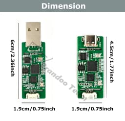 AHD to USB Video Capture Card 1080P USB-C 2MP AHD Input For CCTV Camera Reference Camera