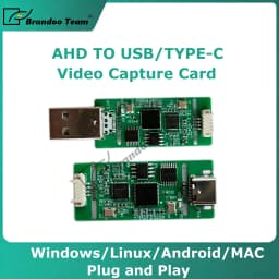 AHD to USB Video Capture Card 1080P USB-C 2MP AHD Input For CCTV Camera Reference Camera