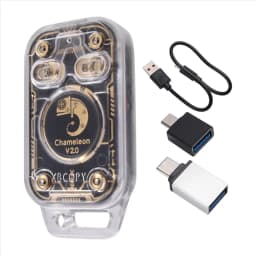 A73E-Restart Chameleon Ultra V2.0 RFID Smart Chip Reader Emulator 125Khz 13.56Mhz Card Decode NFC Duplicator Chameleon V2.0