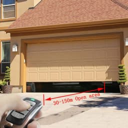 Garage Door Remote Control AUTO SCAN Multi Frequency Duplicate 280-868MHZ Multi brand 433.92MHz Fixed Rolling Code Gate Opener
