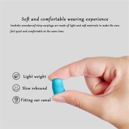Earplugs for Sleep Special Mute Soft Slow Rebound Student Anti-Noise Protection Anti Snore Earplug Soundproof Sleeping Ear Plugs