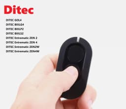 Ditec Entrematic ZEN 2 ZEN4 ZEN2W/ZEN4W Gol4 BIXLG4 BIXLP2 BIXLS2 Gate Remote Control Garage Door Opener 433.92MHz Rolling Code