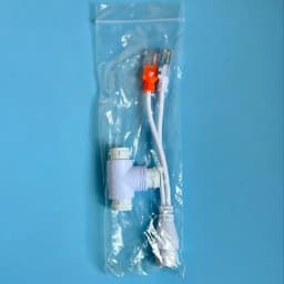2 In 1 POE Splitter POE Adapter Cable Three-Way RJ45 Head For IP Security Camera System