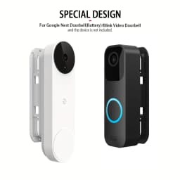 Suitable For Google Nest Doobell (Battery) Blink Video Doorbell Bracket Angle Adjustable Visual Rotation Bracket
