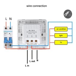 Hotel Energy Saving Switch Magnetic Insert Card 220V 40A Three Line For Power Without Time Delay